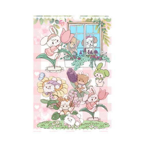 Mikko Spring Garden Cute Line A7