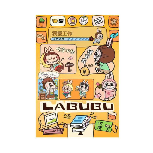Alternative view of LABUBU Worker Life Collection A5