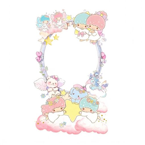 Alternative view of Little Twin Stars Magical Sky Party Set  A5