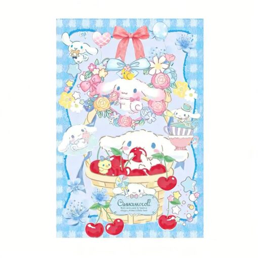 Cinnamoroll Blue Sky Flower Basket Party Set A5