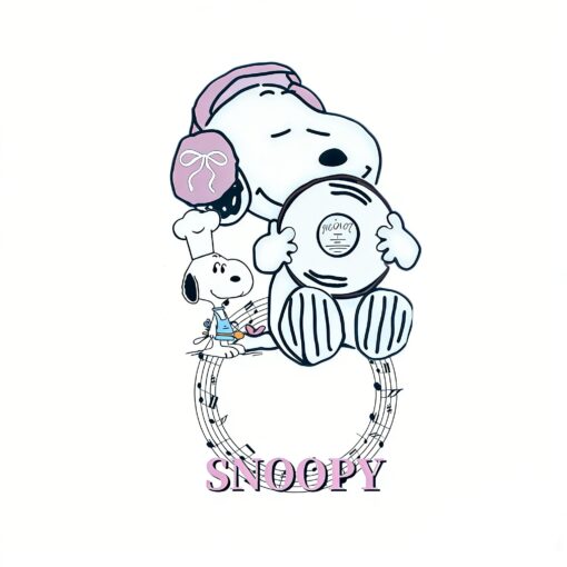 Alternative view of Snoopy Foodie Adventure Line A5
