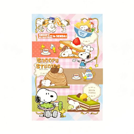 Snoopy Foodie Adventure Line A5