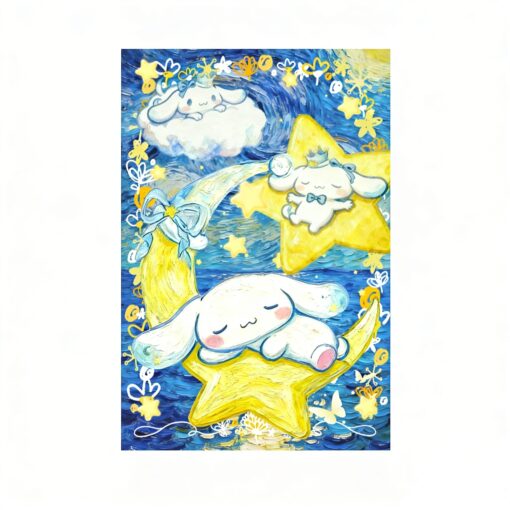 Cinnamoroll x Van Gogh Art Line A5